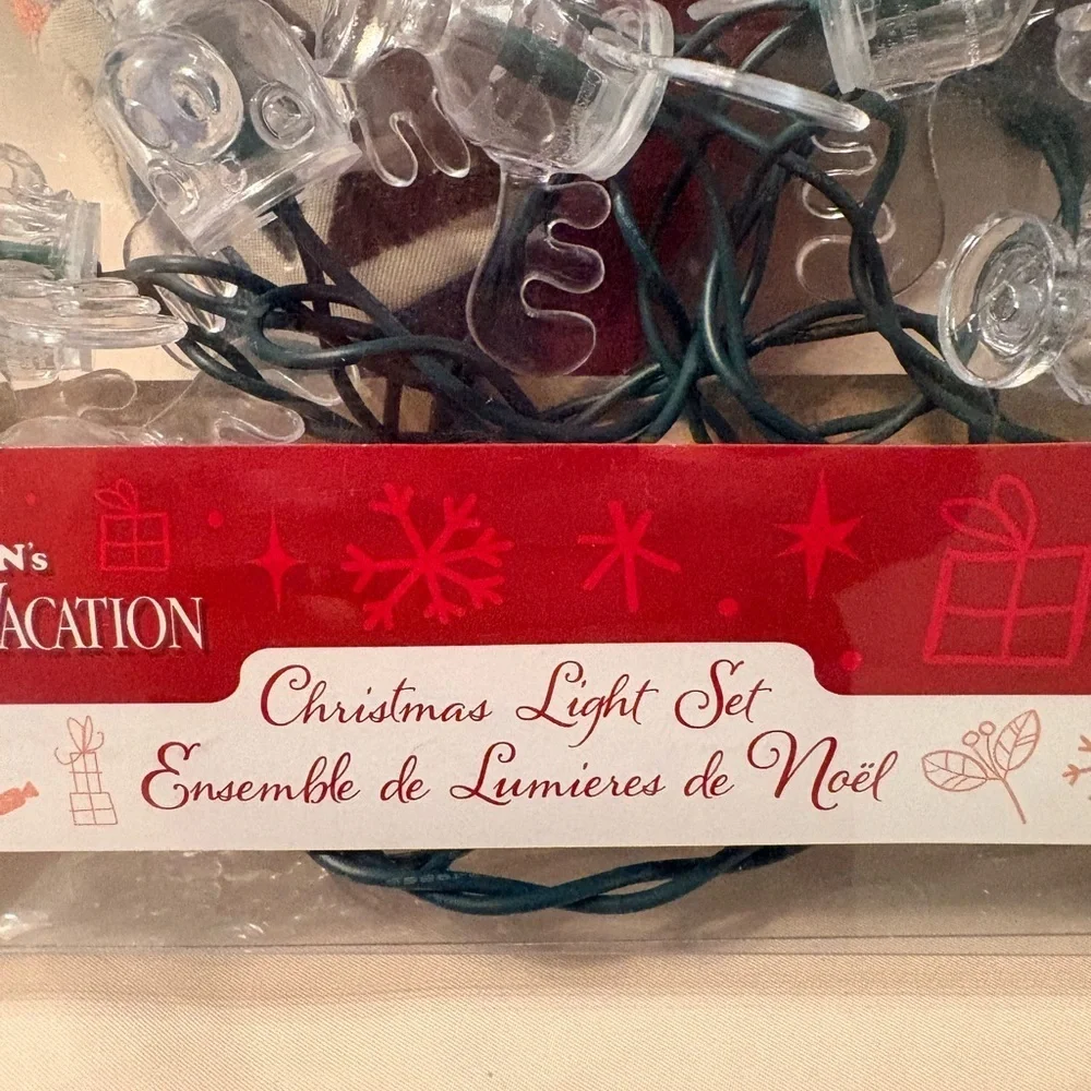 NIB National Lampoon's Christmas Vacation Moose Mug String Lights Kurt Adler